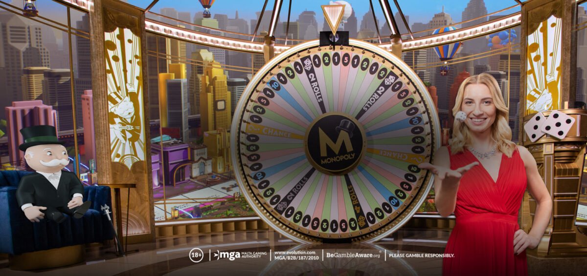 monopoly live της Evolution Gaming